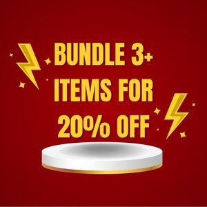 Bundle 3+ Items for 20% Off